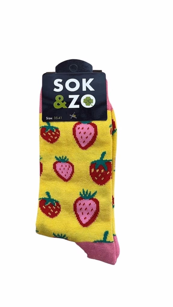 Aardbei – Geel/Roze