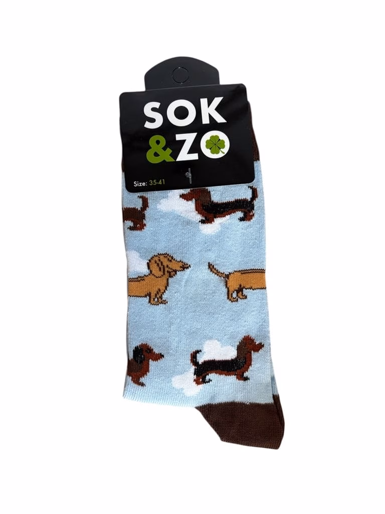 Teckel – Lichtblauw