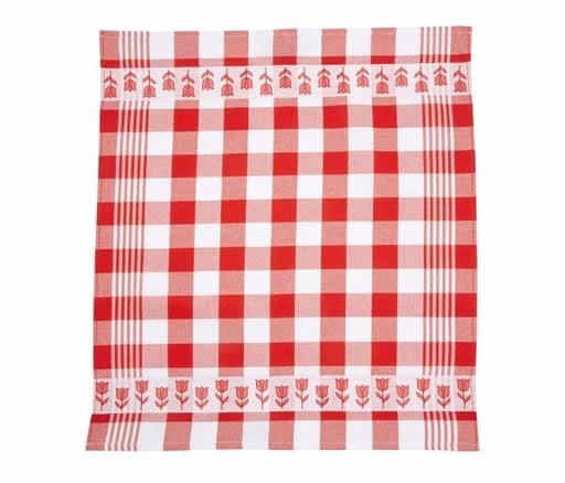 Theedoek – Tulip Red